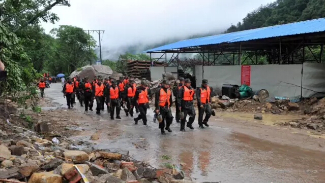 线路板厂祈福|福建泰宁山体滑坡紧急救援中