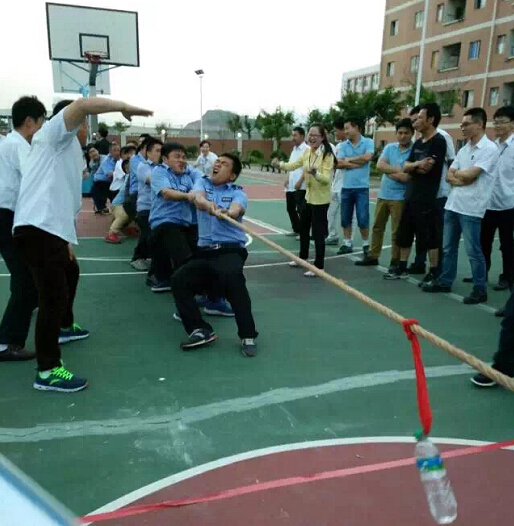 赣州深联PCB厂拔河比赛开幕啦。。