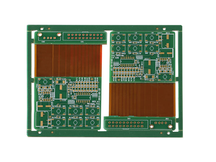 汽车转换器软硬结合板PCB
